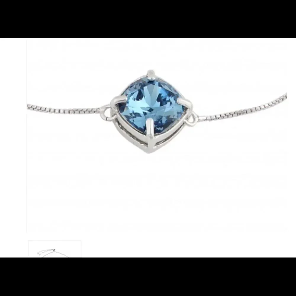 Swarovski authentic Crystals White Rhodium plated
